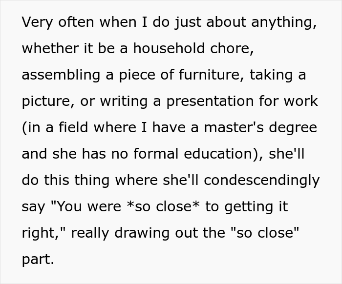 &ldquo;Control Freak&rdquo; Wife Gets A Taste Of Her Own Medicine After Husband Says She Was &ldquo;So Close&rdquo; To Getting Her Dream Job