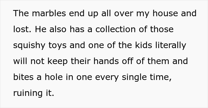 Mom Puts A Lock On Her 4-Y.O. Son's Door To Not Let Her Friends' And Relatives' Kids Destroy His Favorite Toys Mom Puts A Lock On Her 4-Y.O. Son's Door To Not Let Her Friends' And Relatives' Kids Destroy His Favorite Toys