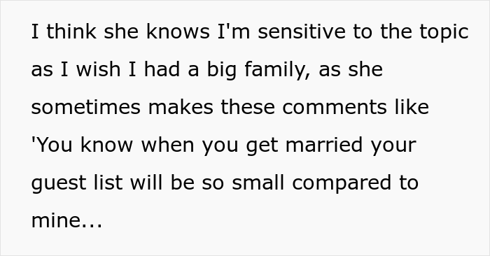 Woman Doesn't Stop Annoying Reminders About Her Own Huge Family To A Friend Whose Many Relatives Passed Away, Gets A Morbid Joke In Return