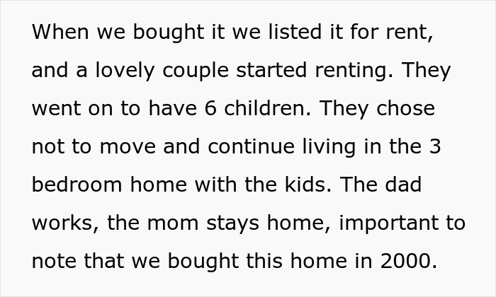 Landlord Wonders If They Were Wrong To Evict Family Of 8 After 22 Years After They Get Blasted All Over Social Media