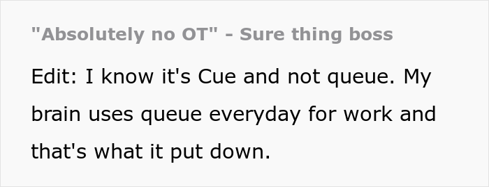 Boss Tells Employee 'Absolutely No Overtime', Regrets It When He Maliciously Complies