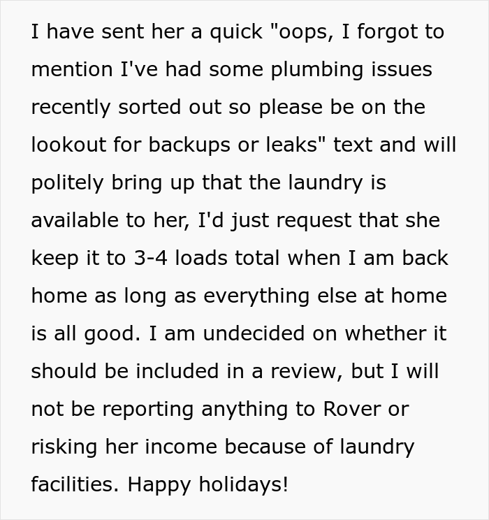 Dog-Sitter Does 'Insane Amount' Of Laundry At Client's Home Without Realizing The Owner Gets Notified Each Time It's Done Dog-Sitter Does 'Insane Amount' Of Laundry At Client's Home Without Realizing The Owner Gets Notified Each Time It's Done