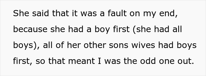 MIL Is Furious At Son's Wife For Expecting A Girl Instead Of A Boy, Drama Ensues