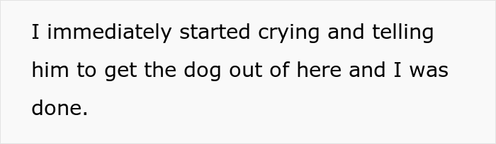Woman Asks If She Is Being Selfish For Wanting Her Husband&rsquo;s Dog Gone When It Ate Her Food She Got For The First Time In 2 Days