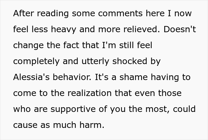 Woman Helps Her Infertile Friend With The Next IVF Cycle, Then Finds Out She Mocked Her Behind Her Back, Cancels The Check