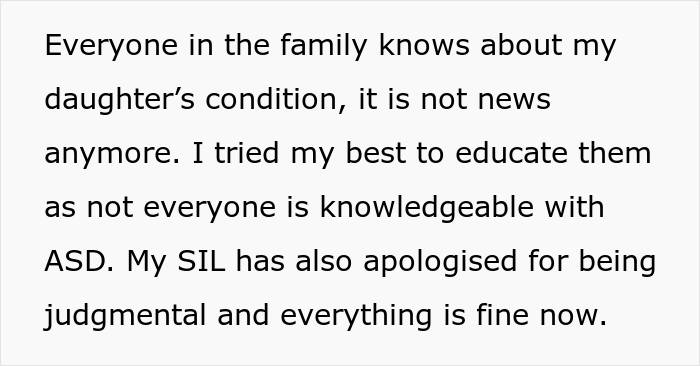 Woman Keeps Criticizing Her BIL For Not Taking His Autistic Kid To A Theme Park, Throws A Fit After Getting Put In Her Place