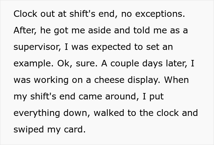Catering Worker Is Told That Overtime Is Canceled, So They Comply Maliciously And Leave As Soon As Their Shift Is Over