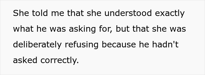Aunt Ignores Nephew's Pleas For A Drink Until He Asks For It "Correctly", Mom Starts Treating Her The Same Way Aunt Ignores Nephew's Pleas For A Drink Until He Asks For It "Correctly", Mom Starts Treating Her The Same Way