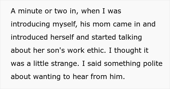 Controlling Mom Loses It When Her Adult Son Doesn&rsquo;t Get The Job After She Crashed The Interview