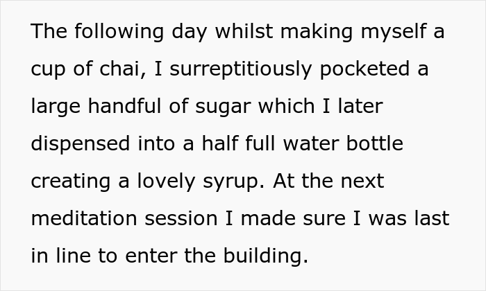 Guy Spends Part Of His 10-Day Silent Retreat Plotting Revenge Against A Snarky Queue-Jumper