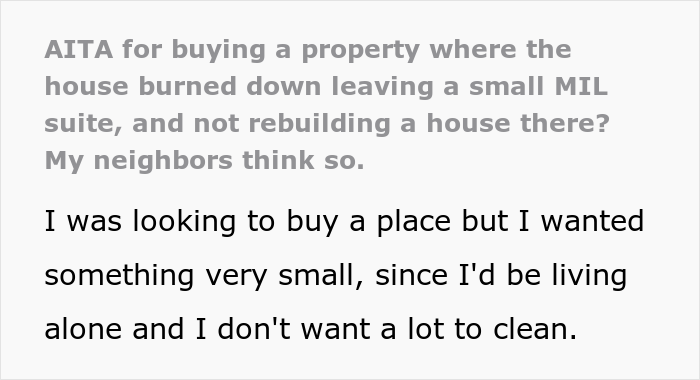 &ldquo;Karen&rdquo; Neighbors Are Mad At This Person For Buying Land Next To Them And Not Planning To Build A House Like Everyone Else