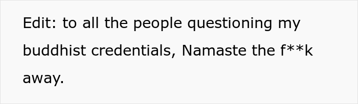Guy Spends Part Of His 10-Day Silent Retreat Plotting Revenge Against A Snarky Queue-Jumper