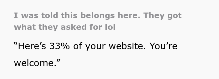 "They Found Someone Cheaper": Customers Refuse To Pay This Web Designer Because They Found Someone Cheaper, So He Gets Revenge