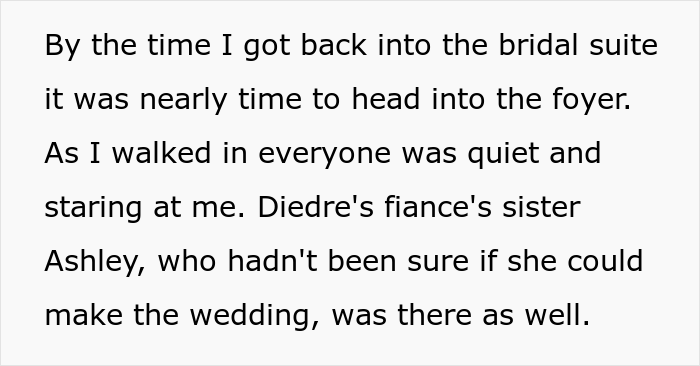 This Woman Is Told She's No Longer A Bridesmaid And Has To Take Pictures Instead, So She Just Leaves The Wedding This Woman Is Told She's No Longer A Bridesmaid And Has To Take Pictures Instead, So She Just Leaves The Wedding