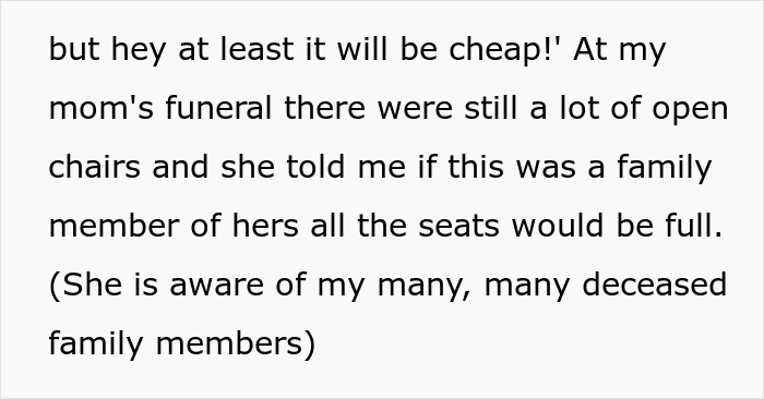Woman Doesn't Stop Annoying Reminders About Her Own Huge Family To A Friend Whose Many Relatives Passed Away, Gets A Morbid Joke In Return