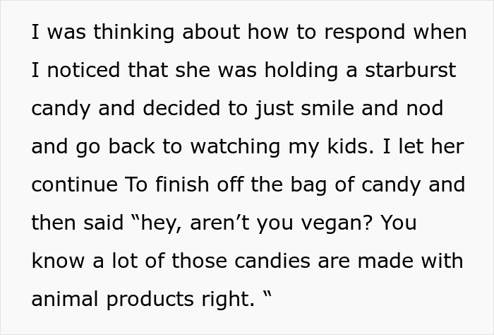 'Super Vegan' Woman Charges Neighbor's Kids 5 Bags Of Halloween Candy Each As 'Tax', Their Mom Gets Revenge