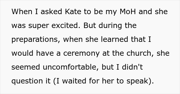 Evangelical Sister Gets Crossed Out From The Wedding Guest List After She Gets Into Religious Argument With Catholic Bride