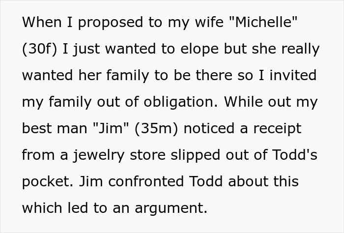 Entitled Man Proposes At His Brother's Wedding, The Groom Takes Brutal Revenge That Ends Up Ruining His Proposal And Relationship 