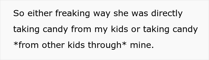 'Super Vegan' Woman Charges Neighbor's Kids 5 Bags Of Halloween Candy Each As 'Tax', Their Mom Gets Revenge