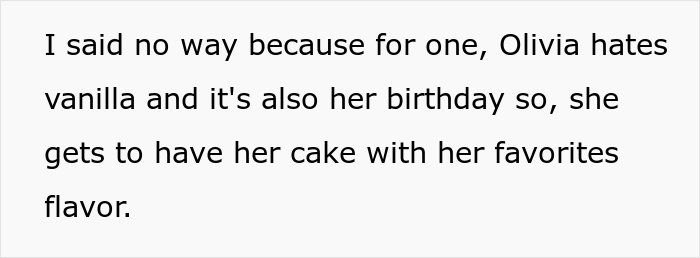 Stepmom Refuses To Attend Stepdaughter's Birthday After Getting Caught Trying To Sabotage The Cake