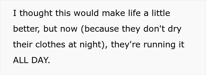 "It Is Driving Me Insane": Person Asks Neighbors To Stop Running Loud Dryer At Night So They Can Sleep, They Start Running It All Day Every Day Instead