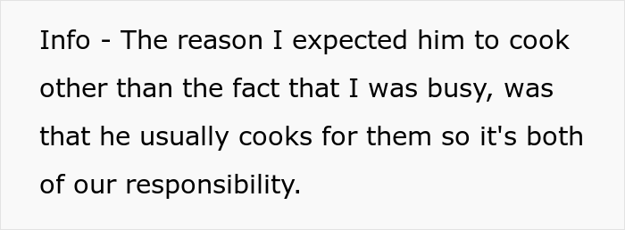 Husband Goes To Meet Friends And Tricks Wife Into Making Dinner For His Kids, Is Livid After Learning She Ordered Takeout Husband Goes To Meet Friends And Tricks Wife Into Making Dinner For His Kids, Is Livid After Learning She Ordered Takeout
