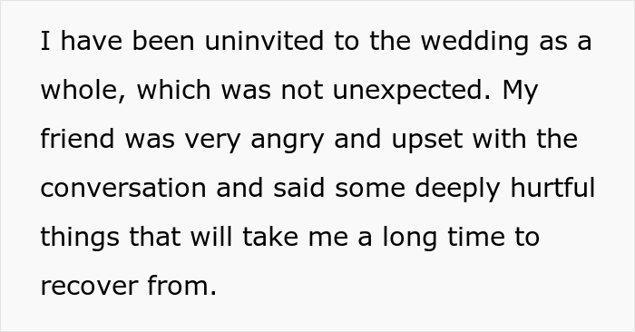 Bride Doesn't Want Her Best Friend In Wedding Photos Because Her "Bump Would Be Too Distracting", She Drops Out