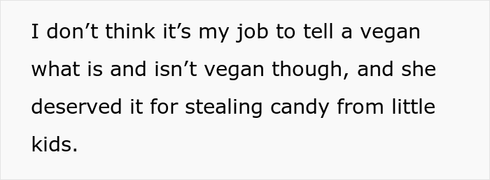'Super Vegan' Woman Charges Neighbor's Kids 5 Bags Of Halloween Candy Each As 'Tax', Their Mom Gets Revenge