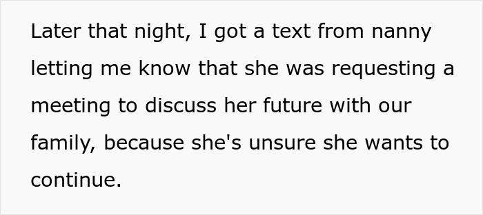 Mom Is Embarrassed After Nanny Quits Because She "Couldn't Be Around My Husband Another Day"
