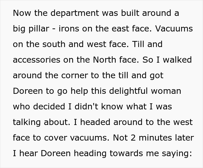 Man Maliciously Complies When Karen Asks For A Female Consultant Knowing She&rsquo;ll Bring Her Back To Him As He Is The Real Expert