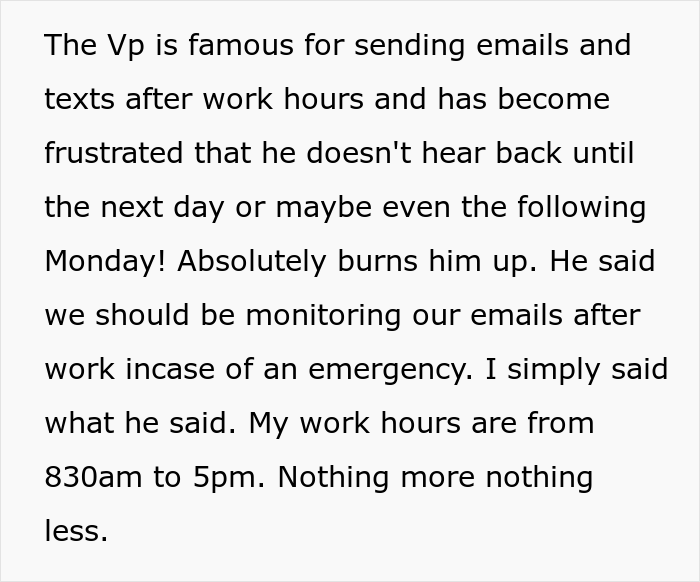 Boss Insists Employees Work Until The Last Minute, Gets Exactly That As They Stop Responding After Hours And On The Weekends
