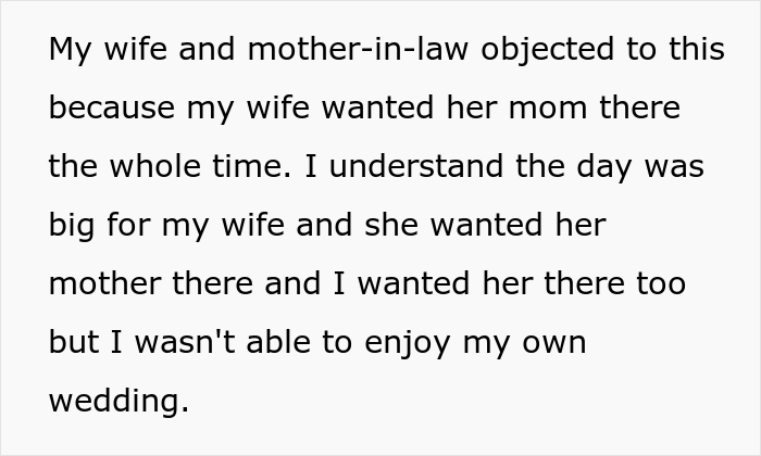 "Am I The Jerk For Asking My MIL To Leave Our Wedding Because Her Perfume Was Bothering Me?"