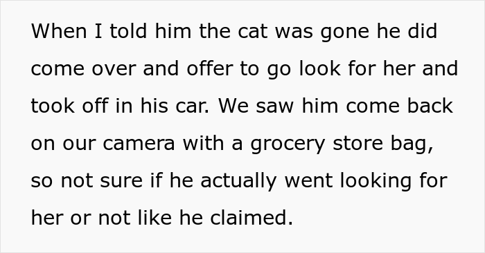 16 Y.O. Loses His Neighbor's Cat That He Was Supposed To Pet Sit, His Mom Is Upset About The Neighbors Refusing To Pay For His Work
