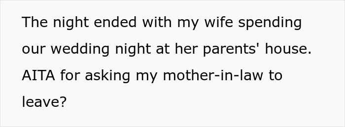 "Am I The Jerk For Asking My MIL To Leave Our Wedding Because Her Perfume Was Bothering Me?"