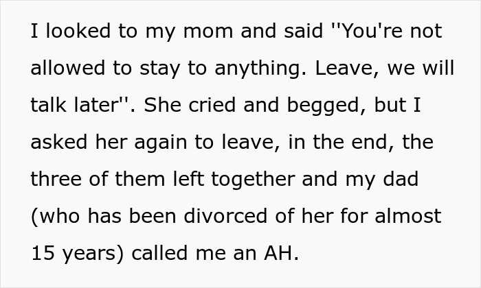"She Cried And Begged, But I Asked Her Again To Leave": Groom Upset His Mother Invited His Late Wife's Parents To His New Wedding, Kicks Her Out
