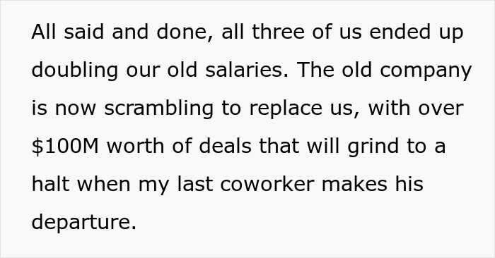 "If You Find That 'Job', Take It!": Toxic Company Shows It Doesn't Value People, Loses Entire Team "If You Find That 'Job', Take It!": Toxic Company Shows It Doesn't Value People, Loses Entire Team