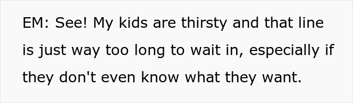 "We Are Not Waiting In That Line": Mother Karen Boldly Steals Another Customer’s Drinks For Her Kids To Try Out, Learns To Regret Her Decision "We Are Not Waiting In That Line": Mother Karen Boldly Steals Another Customer’s Drinks For Her Kids To Try Out, Learns To Regret Her Decision