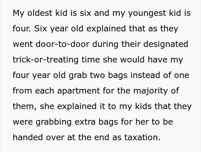 'Super Vegan' Woman Charges Neighbor's Kids 5 Bags Of Halloween Candy Each As 'Tax', Their Mom Gets Revenge