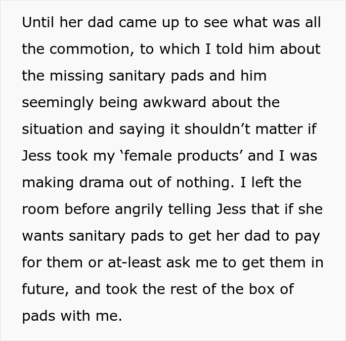 &ldquo;Am I The Jerk For Refusing To Share My Sanitary Pads With My Stepdaughter?&rdquo;