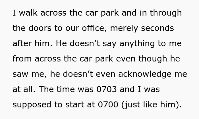 Employee Decides To Stop Working Overtime After Getting In Trouble For Being 3 Minutes Late