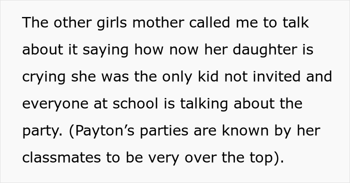 Mom Livid Her Daughter Was The Only One In Her Class Not Invited To A 7-Year-Old&rsquo;s Birthday Because She Bullied The Birthday Girl