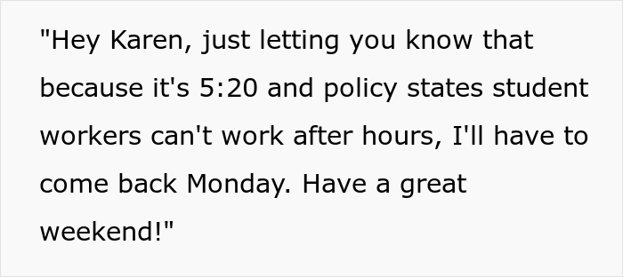 IT Guy Spends His Last Minutes Of Work Going To Get His Name Badge Because Karen Of A Manager Requires It, And Then Goes Home