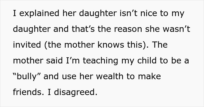 Mom Livid Her Daughter Was The Only One In Her Class Not Invited To A 7-Year-Old&rsquo;s Birthday Because She Bullied The Birthday Girl