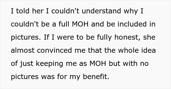 Bride Doesn't Want Her Best Friend In Wedding Photos Because Her "Bump Would Be Too Distracting", She Drops Out