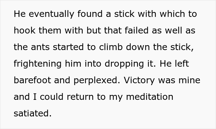 Guy Spends Part Of His 10-Day Silent Retreat Plotting Revenge Against A Snarky Queue-Jumper