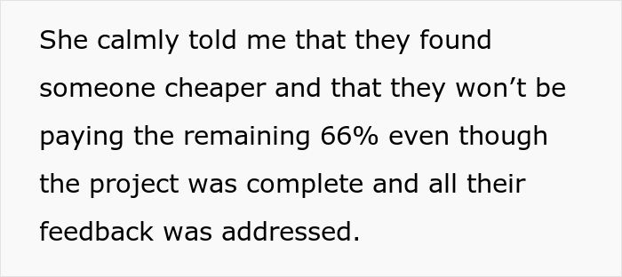 "They Found Someone Cheaper": Customers Refuse To Pay This Web Designer Because They Found Someone Cheaper, So He Gets Revenge
