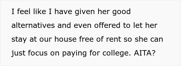 20 Y.O. Decided To Go Back To College, Found Out That Her Parents Spent All 30K They Saved Up For Her Education To Remodel Their Kitchen