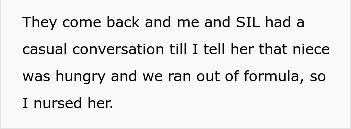 "I Don't Know What She Expected Me To Do": Disgusted Woman Berates SIL For Breastfeeding Her Baby
