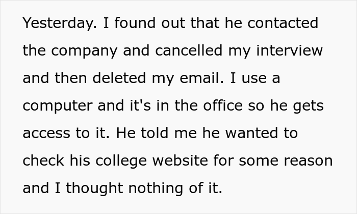 &ldquo;[Am I The Jerk] For Kicking My Son Out Of My House After He Canceled My Job Interview?&rdquo;