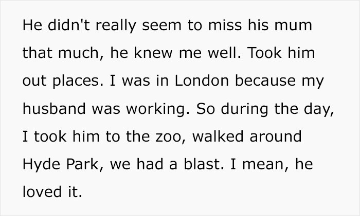 Woman Considers Her Accidentally Taking Her Neighbor&rsquo;s Child On Vacation With Her For A Week The Biggest Mistake Of Her Life